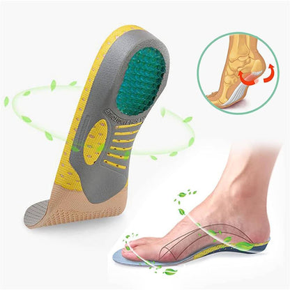 Semelles Orthopédiques en Gel | Confort et Soutien pour Pieds Plats