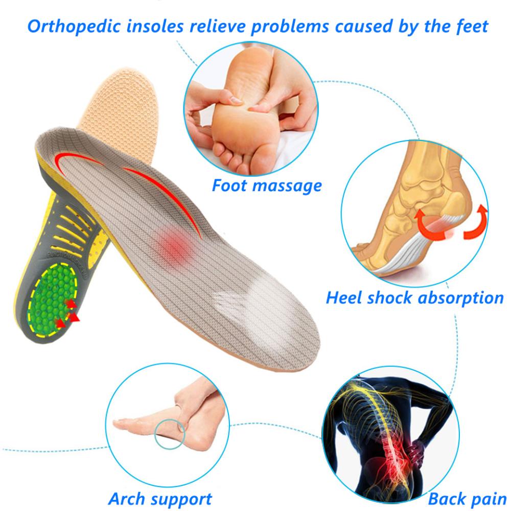 Semelles Orthopédiques en Gel | Confort et Soutien pour Pieds Plats