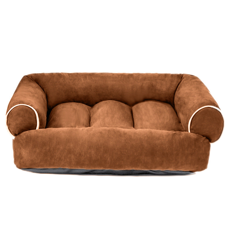 Lit Orthopédique pour Chien | Housse Lavable et Soutien Articulaire
