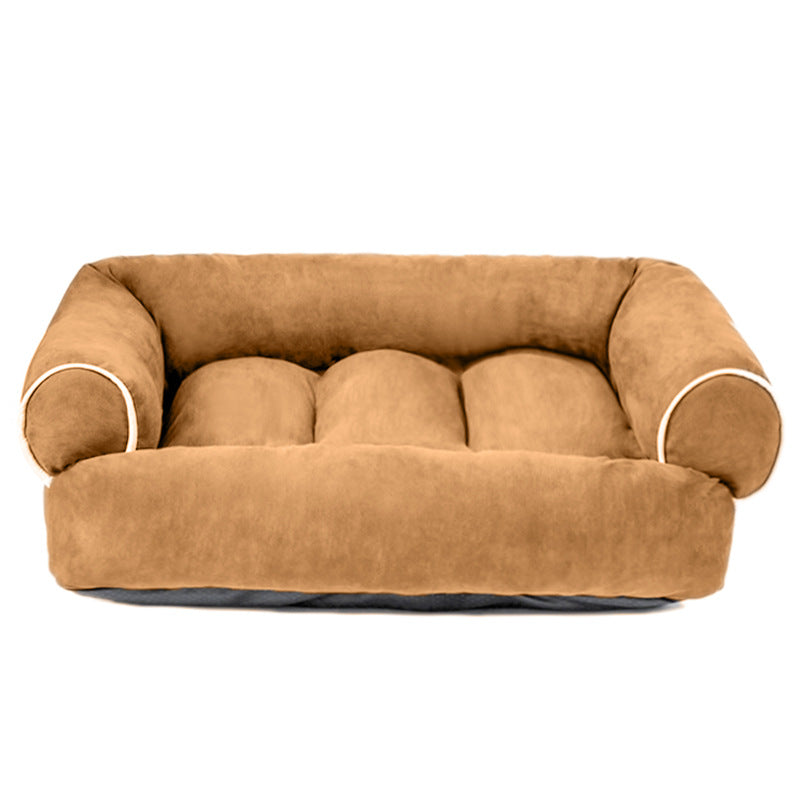 Lit Orthopédique pour Chien | Housse Lavable et Soutien Articulaire
