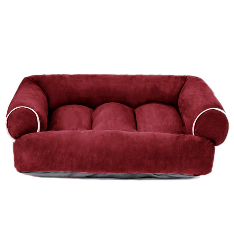 Lit Orthopédique pour Chien | Housse Lavable et Soutien Articulaire