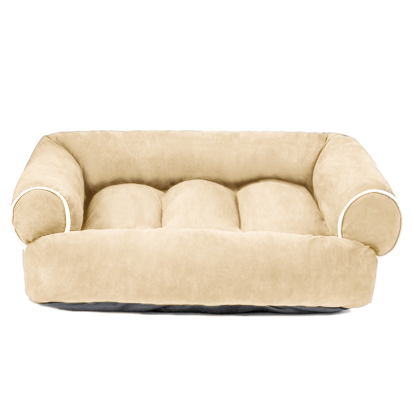 Lit Orthopédique pour Chien | Housse Lavable et Soutien Articulaire