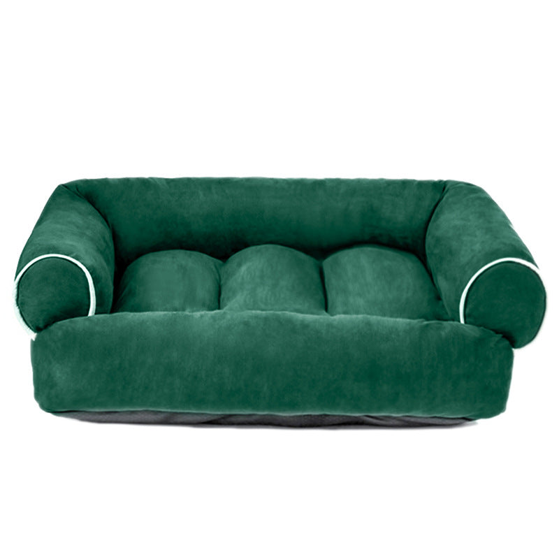 Lit Orthopédique pour Chien | Housse Lavable et Soutien Articulaire