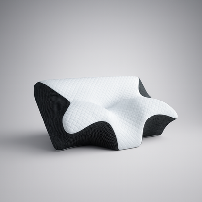 Oreiller Orthopédique Mousse à Mémoire | Support Ergonomique pour Cou et Épaules