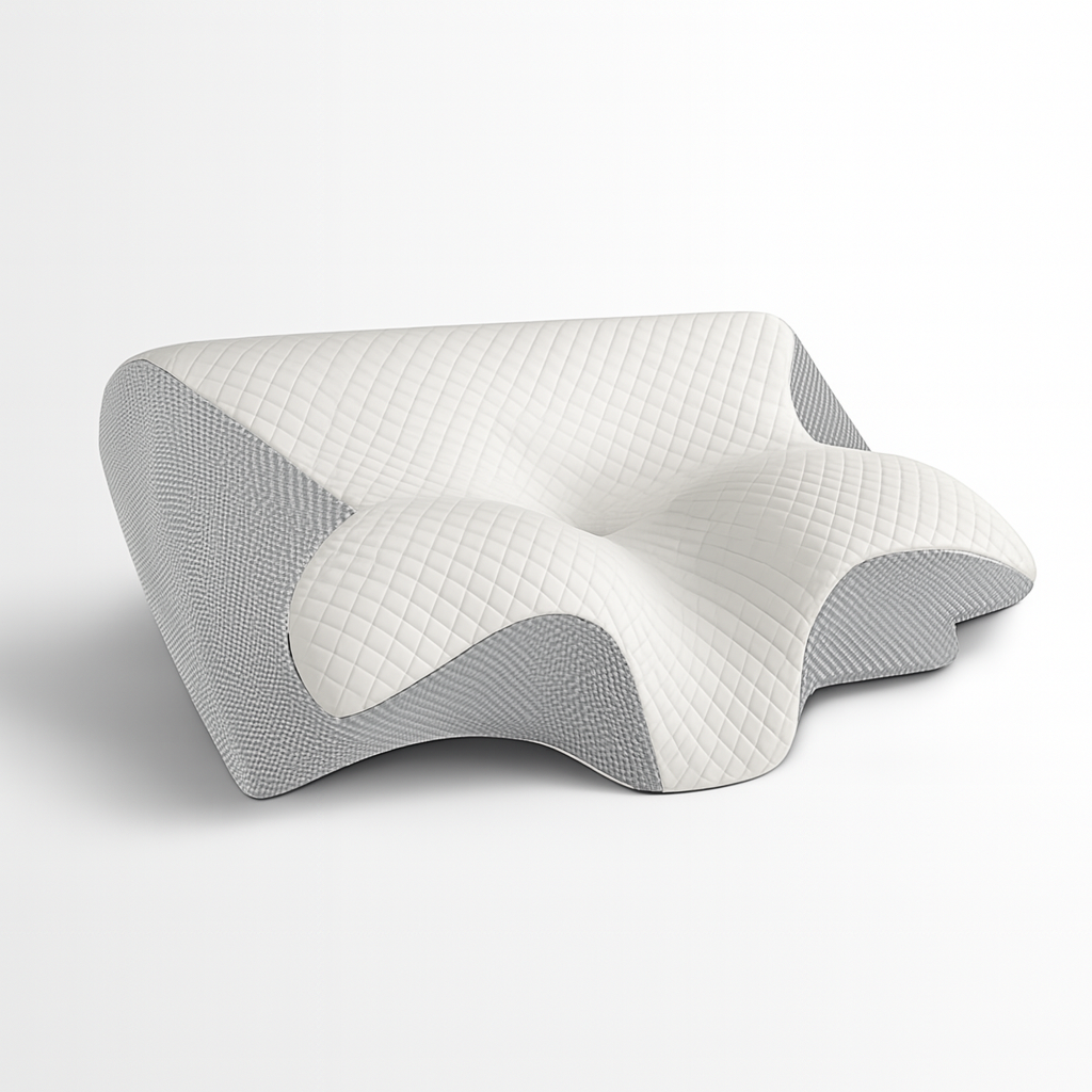 Oreiller Orthopédique Mousse à Mémoire | Support Ergonomique pour Cou et Épaules