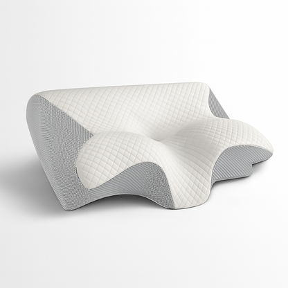 Oreiller Orthopédique Mousse à Mémoire | Support Ergonomique pour Cou et Épaules