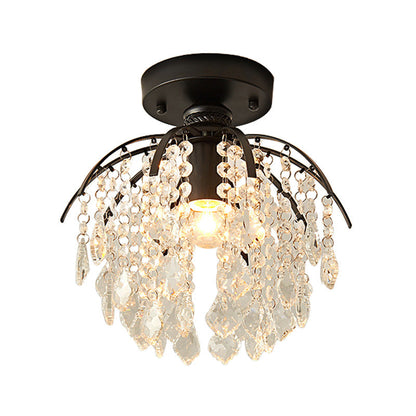 Lustre en Cristal Élégant pour Salon | Luxe et Atmosphère Raffinée