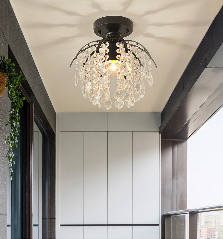 Lustre en Cristal Élégant pour Salon | Luxe et Atmosphère Raffinée