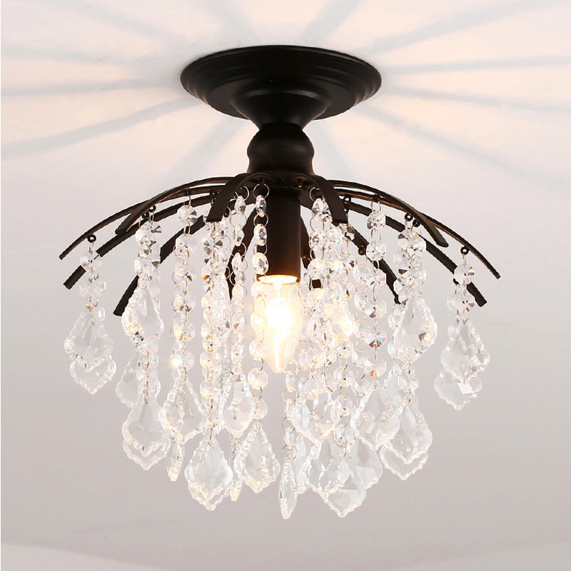 Lustre en Cristal Élégant pour Salon | Luxe et Atmosphère Raffinée