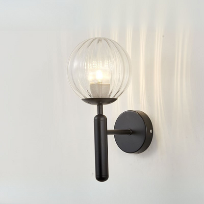 Applique Murale Sphérique Contemporaine | Design Scandinave et Atmosphère Chaleureuse