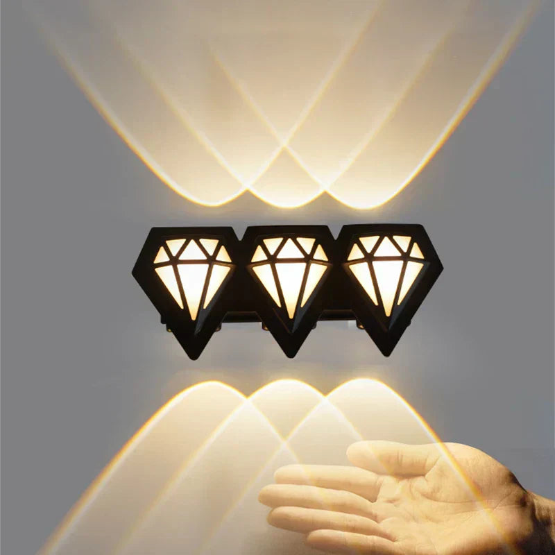 Lampe Murale LED Extérieure | Design Moderne et Étanche pour Jardins