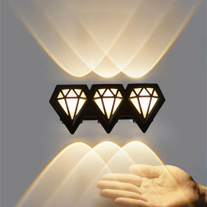Lampe Murale LED Extérieure | Design Moderne et Étanche pour Jardins