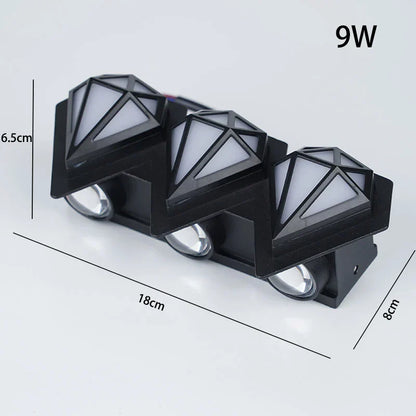 Lampe Murale LED Extérieure | Design Moderne et Étanche pour Jardins
