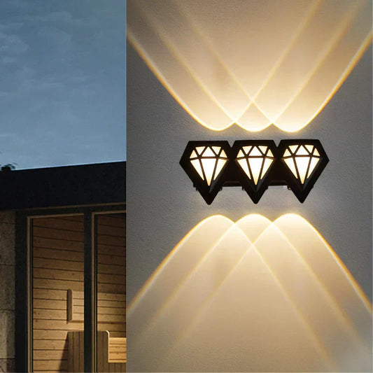 Lampe Murale LED Extérieure | Design Moderne et Étanche pour Jardins