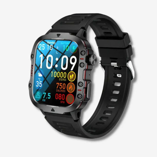 Montre Connectée Sportive pour Aventuriers | Suivi de Santé et Autonomie Longue Durée