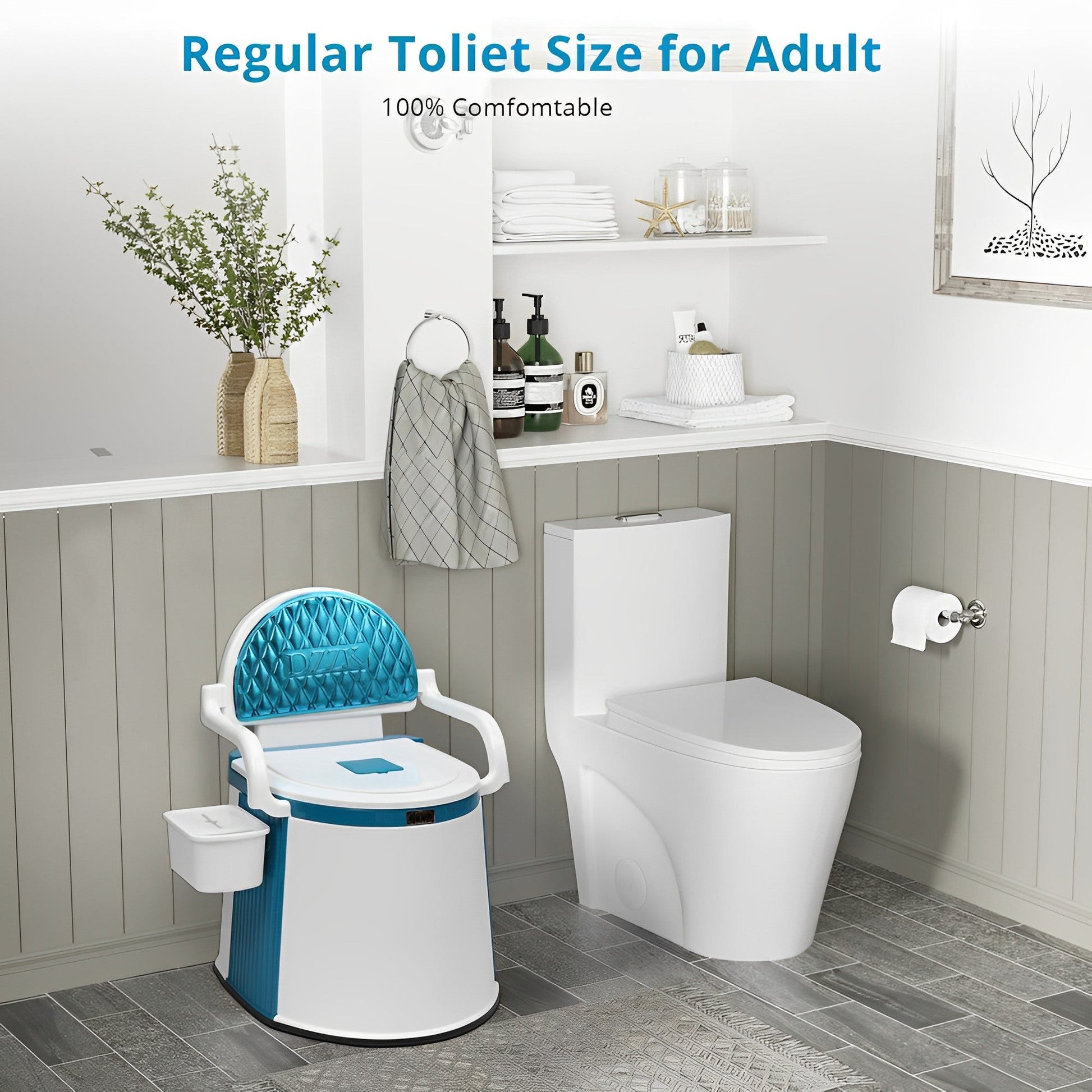 Toilette Portative pour Adultes et Seniors | Confort et Praticité en Extérieur
