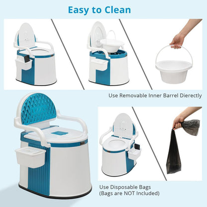 Toilette Portative pour Adultes et Seniors | Confort et Praticité en Extérieur