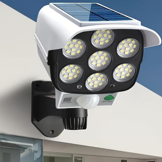 Projecteur Solaire de Sécurité | Éclairage Résistant aux Intempéries et Automatique
