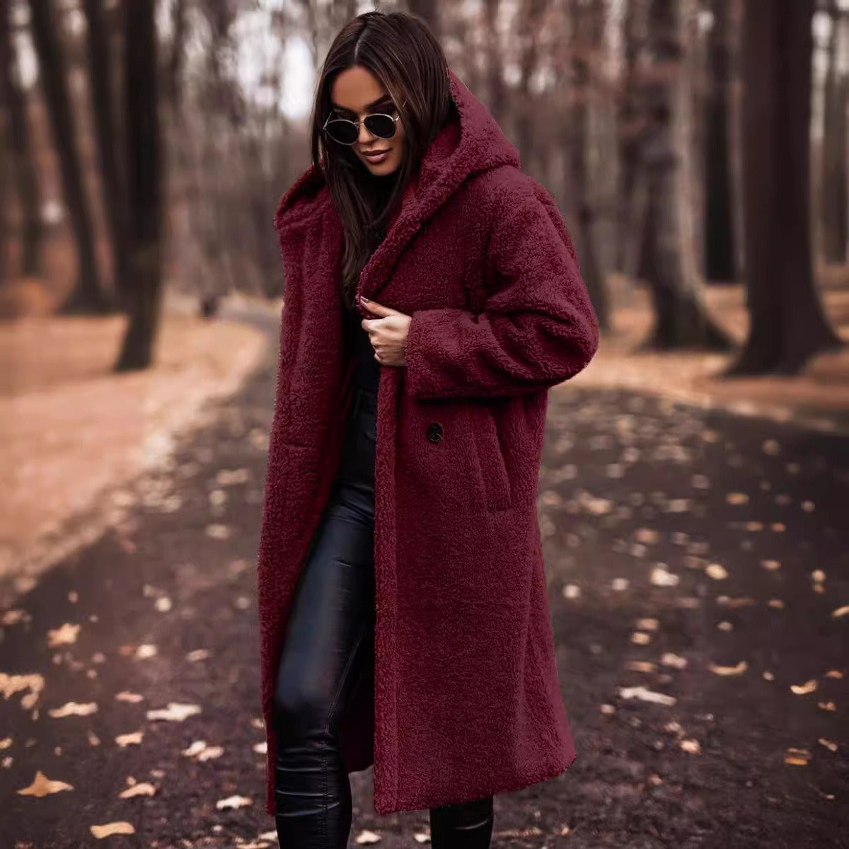 Manteau Oversize à Capuche pour Femmes | Confort et Élégance en Hiver