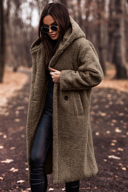 Manteau Oversize à Capuche pour Femmes | Confort et Élégance en Hiver