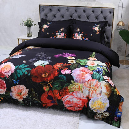 Parure de Lit en Coton Égyptien | Design Classique et Confort Ultime