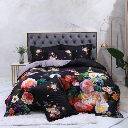 Parure de Lit en Coton Égyptien | Design Classique et Confort Ultime