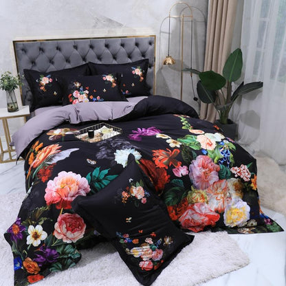Parure de Lit en Coton Égyptien | Design Classique et Confort Ultime