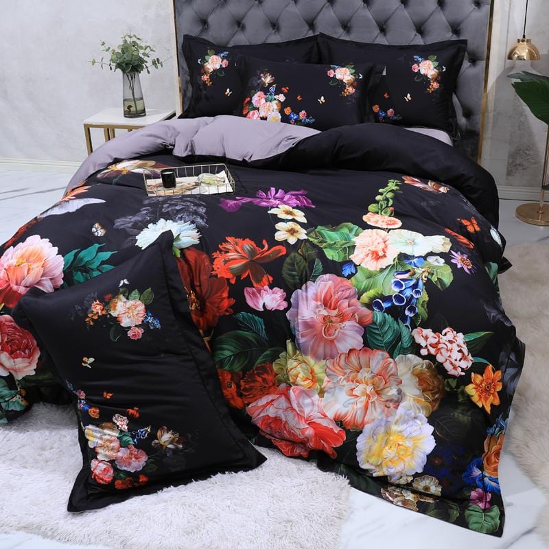 Parure de Lit en Coton Égyptien | Design Classique et Confort Ultime