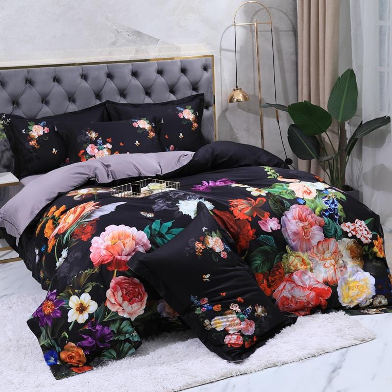 Parure de Lit en Coton Égyptien | Design Classique et Confort Ultime
