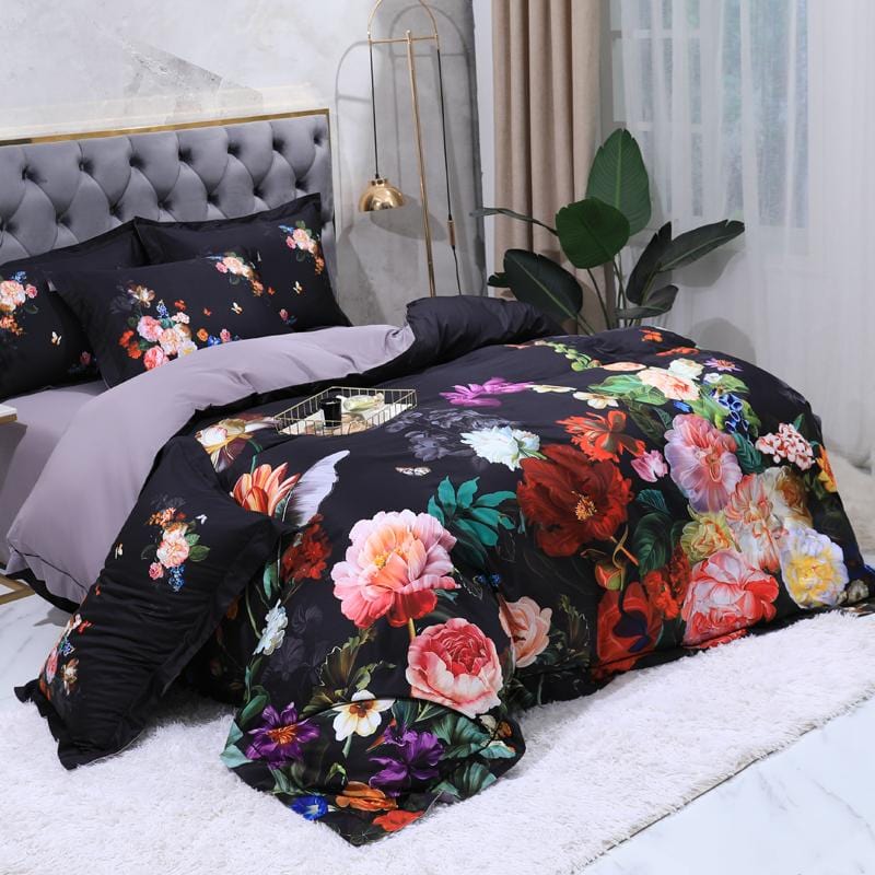 Parure de Lit en Coton Égyptien | Design Classique et Confort Ultime