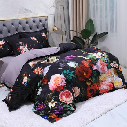 Parure de Lit en Coton Égyptien | Design Classique et Confort Ultime