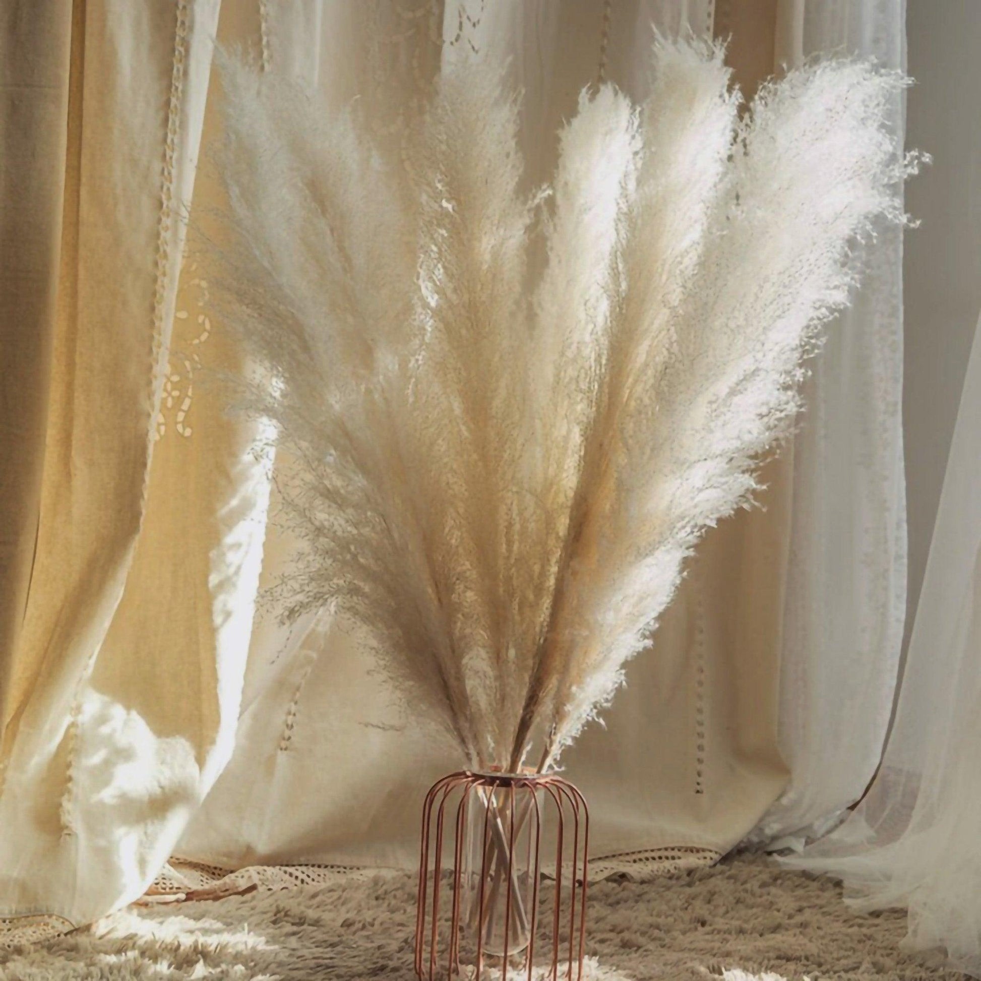 Bouquet de Fleurs Séchées Naturelles | Élégance Durable pour Décoration Intérieure