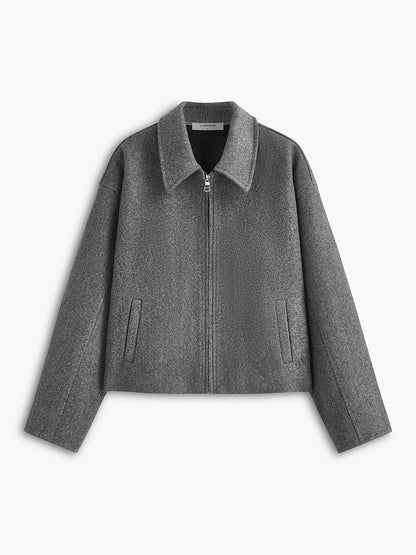 Veste en Tweed Chaude pour Femme | Élégante et Intemporelle à Manches Longues