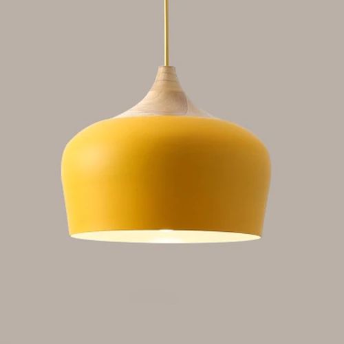 Suspension Rétro en Métal | Éclairage Pastel pour Cuisine