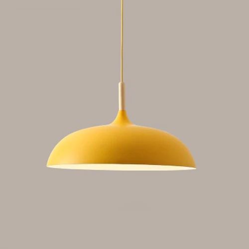Suspension Rétro en Métal | Éclairage Pastel pour Cuisine