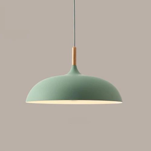 Suspension Rétro en Métal | Éclairage Pastel pour Cuisine