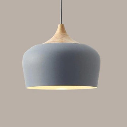 Suspension Rétro en Métal | Éclairage Pastel pour Cuisine