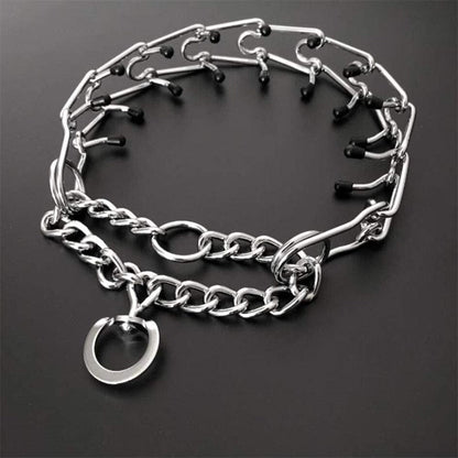Collier de Dressage pour Chien | Ajustable avec Pointes en Métal