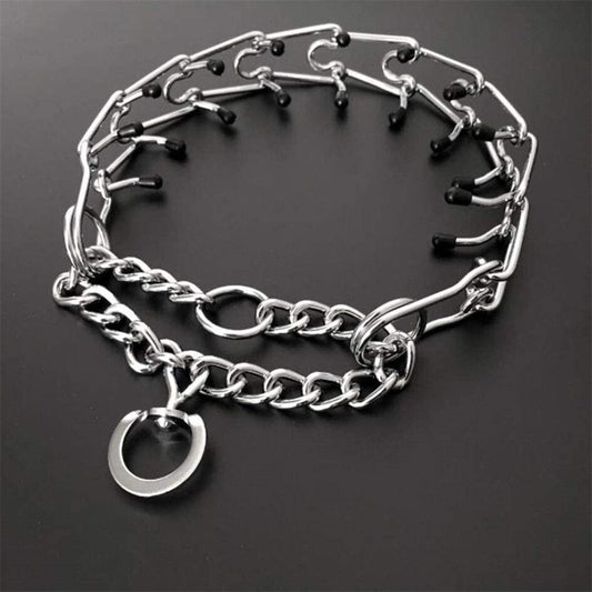 Collier de Dressage pour Chien | Ajustable avec Pointes en Métal