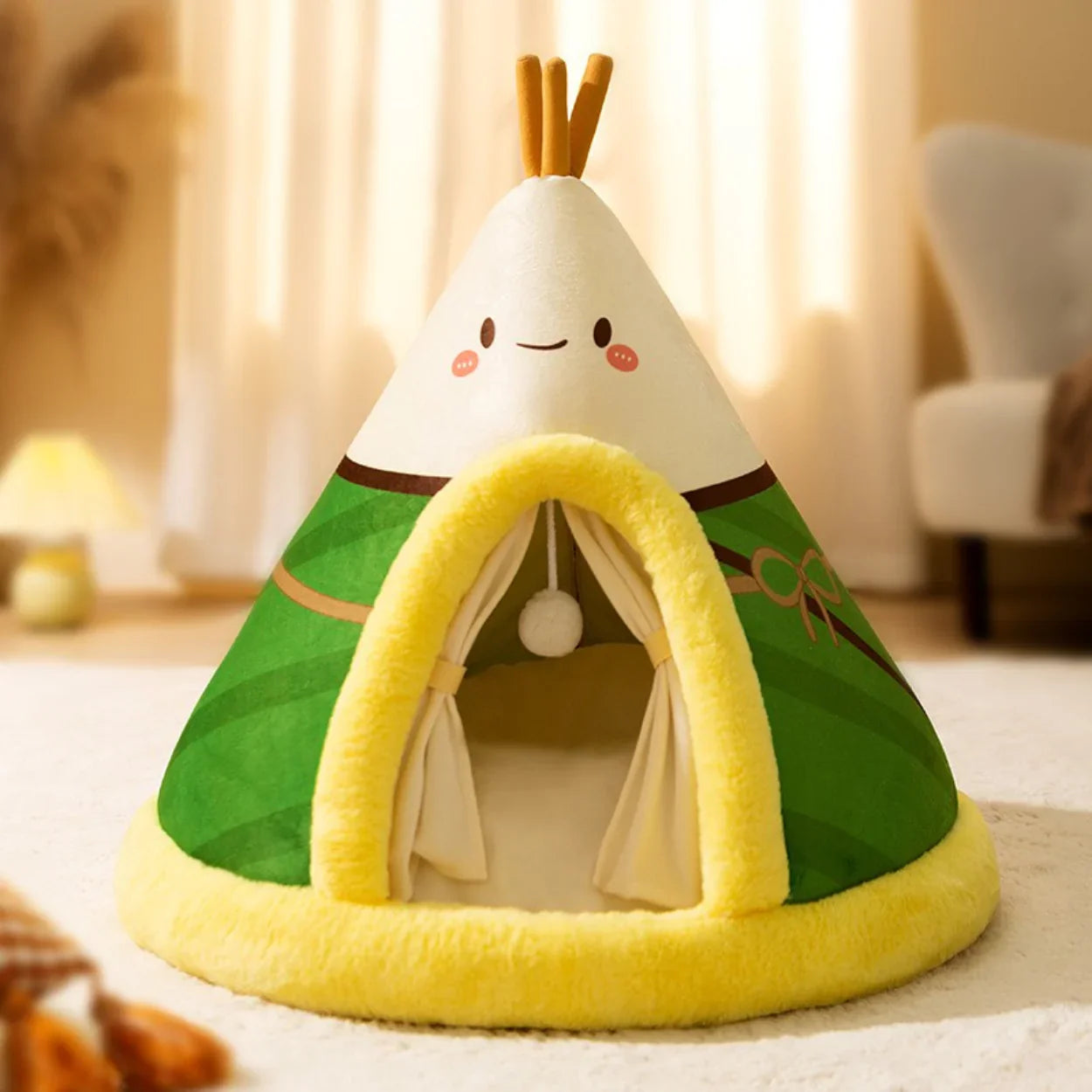 Lit Tente pour Chats | Confort Douillet pour Hiver