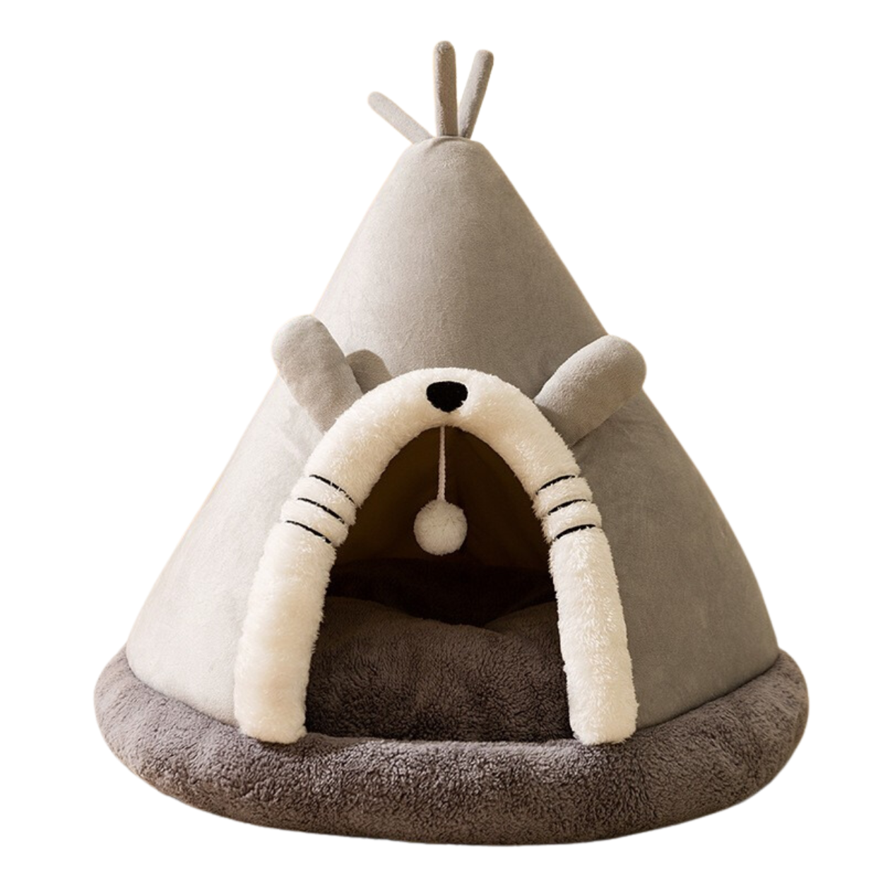 Lit Tente pour Chats | Confort Douillet pour Hiver
