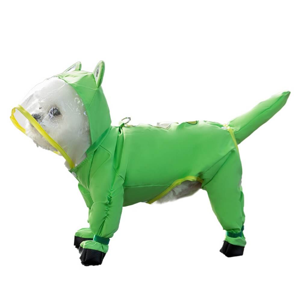 Imperméable pour Chien à Capuche | Protection Complète et Design Amusant