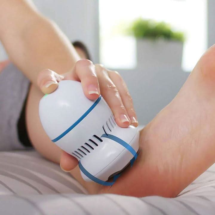 Appareil de Soin des Pieds Sans Fil | Talons Lisses et Doux en Un Clic
