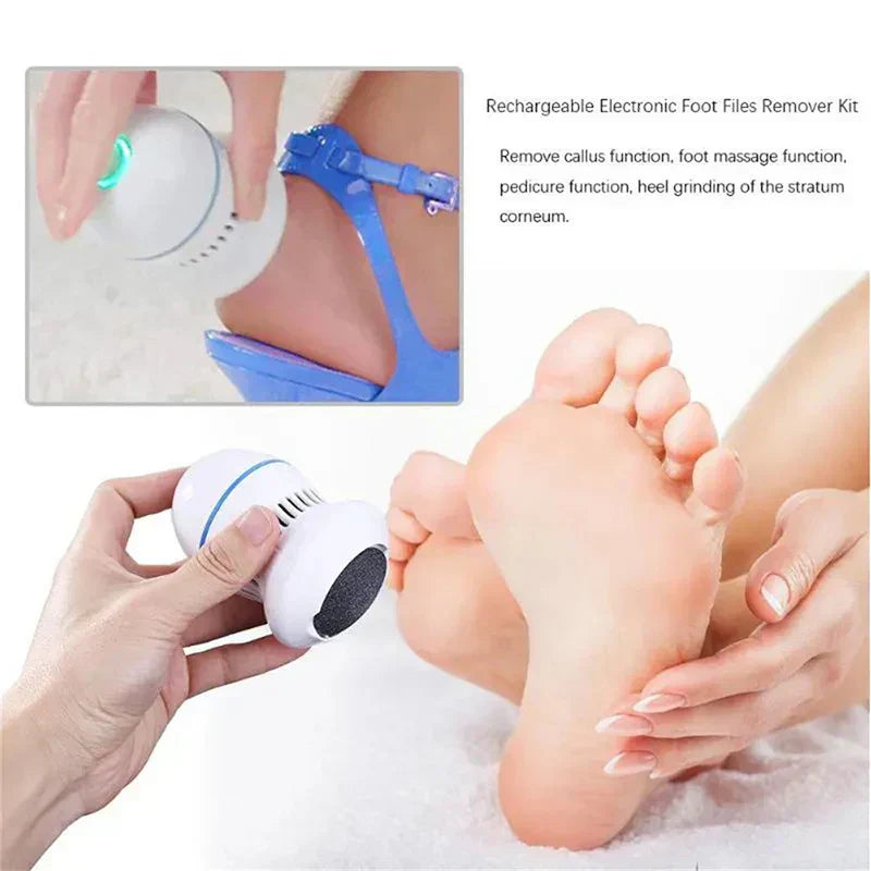 Épilateur Électrique pour Pieds | Élimination Douce des Callosités