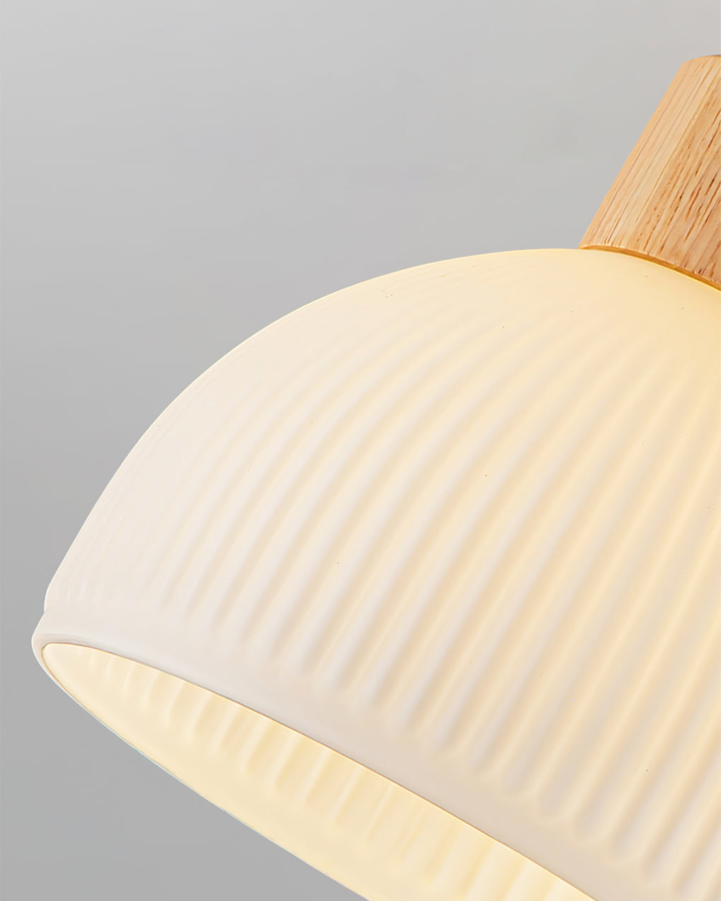 Plafonnier en Bois Élégant | Atmosphère Apaisante et Chic