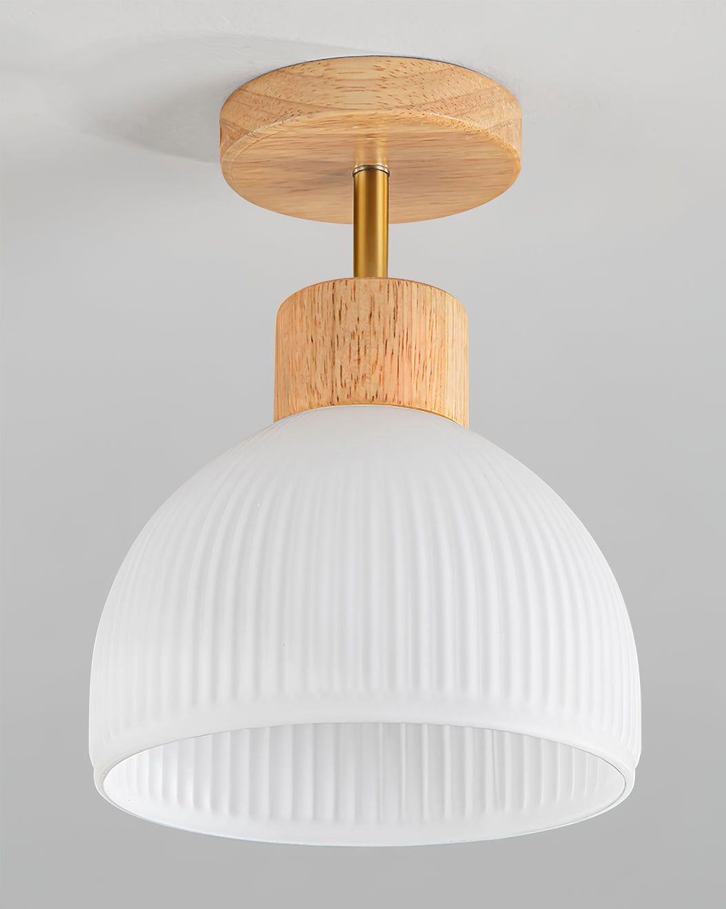 Plafonnier en Bois Élégant | Atmosphère Apaisante et Chic