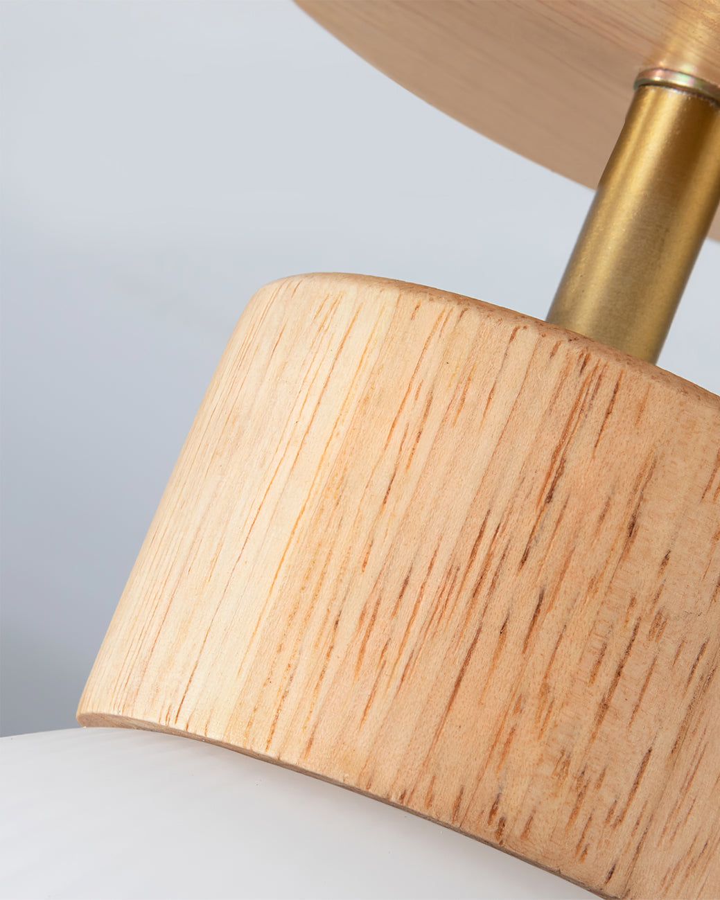 Plafonnier en Bois Élégant | Atmosphère Apaisante et Chic