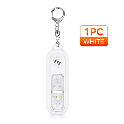 Alarme de Self-défense Rechargeable | Sirène 130 dB et Lampe Torche LED