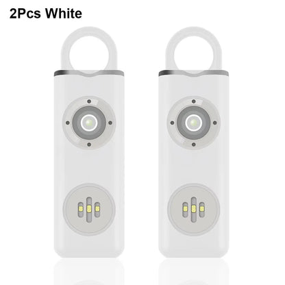 Alarme de Self-défense Rechargeable | Sirène 130 dB et Lampe Torche LED