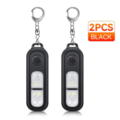 Alarme de Self-défense Rechargeable | Sirène 130 dB et Lampe Torche LED